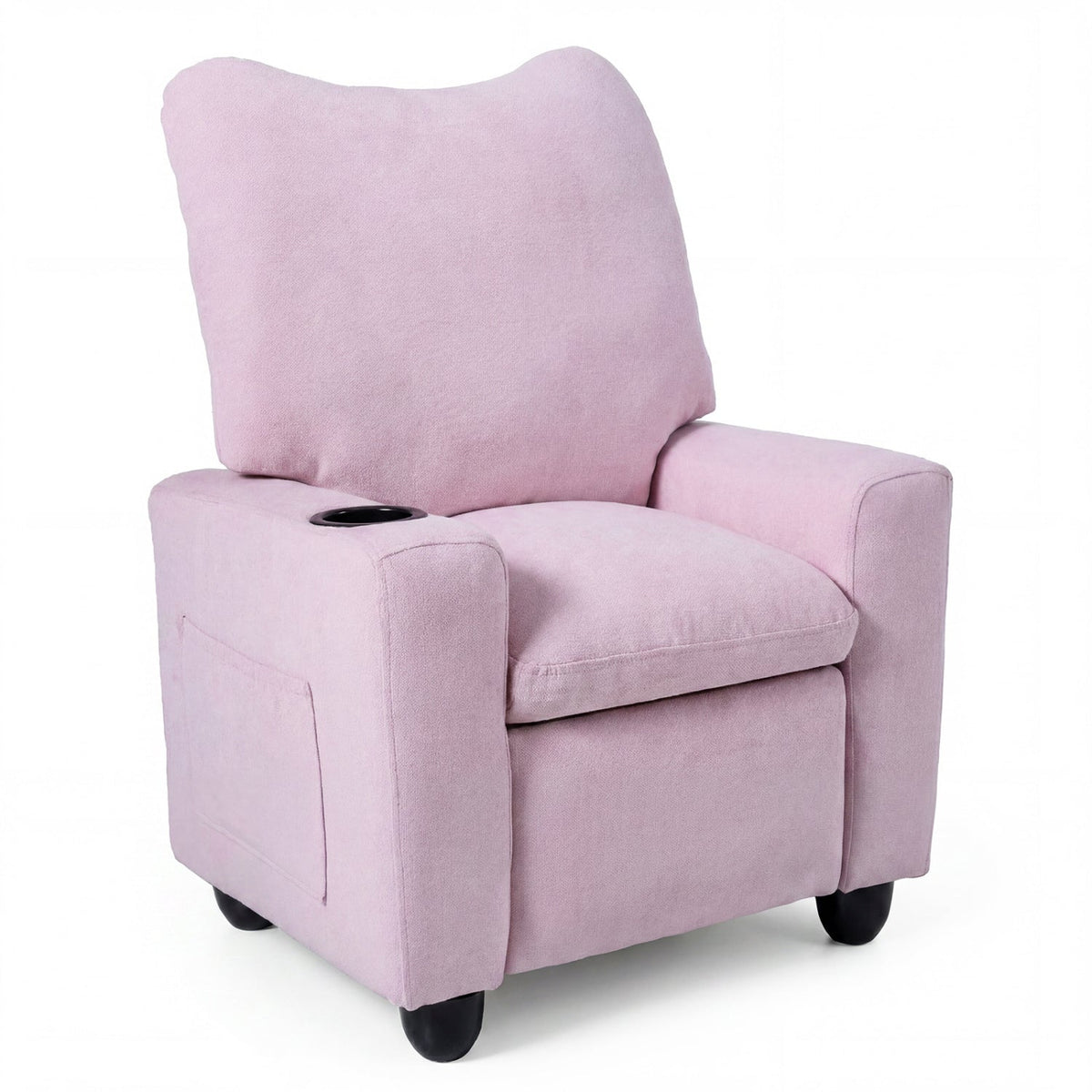 Kids Recliner Sofa with Adjustable Footrest and Cup HolderKids FurnitureTorqelo.com