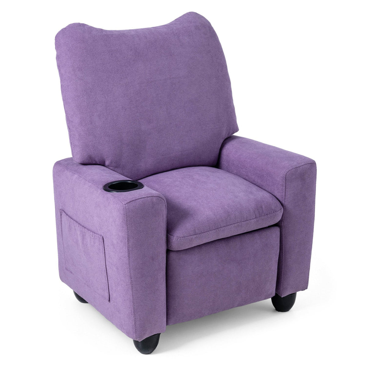 Kids Recliner Sofa with Adjustable Footrest and Cup HolderKids FurnitureTorqelo.com