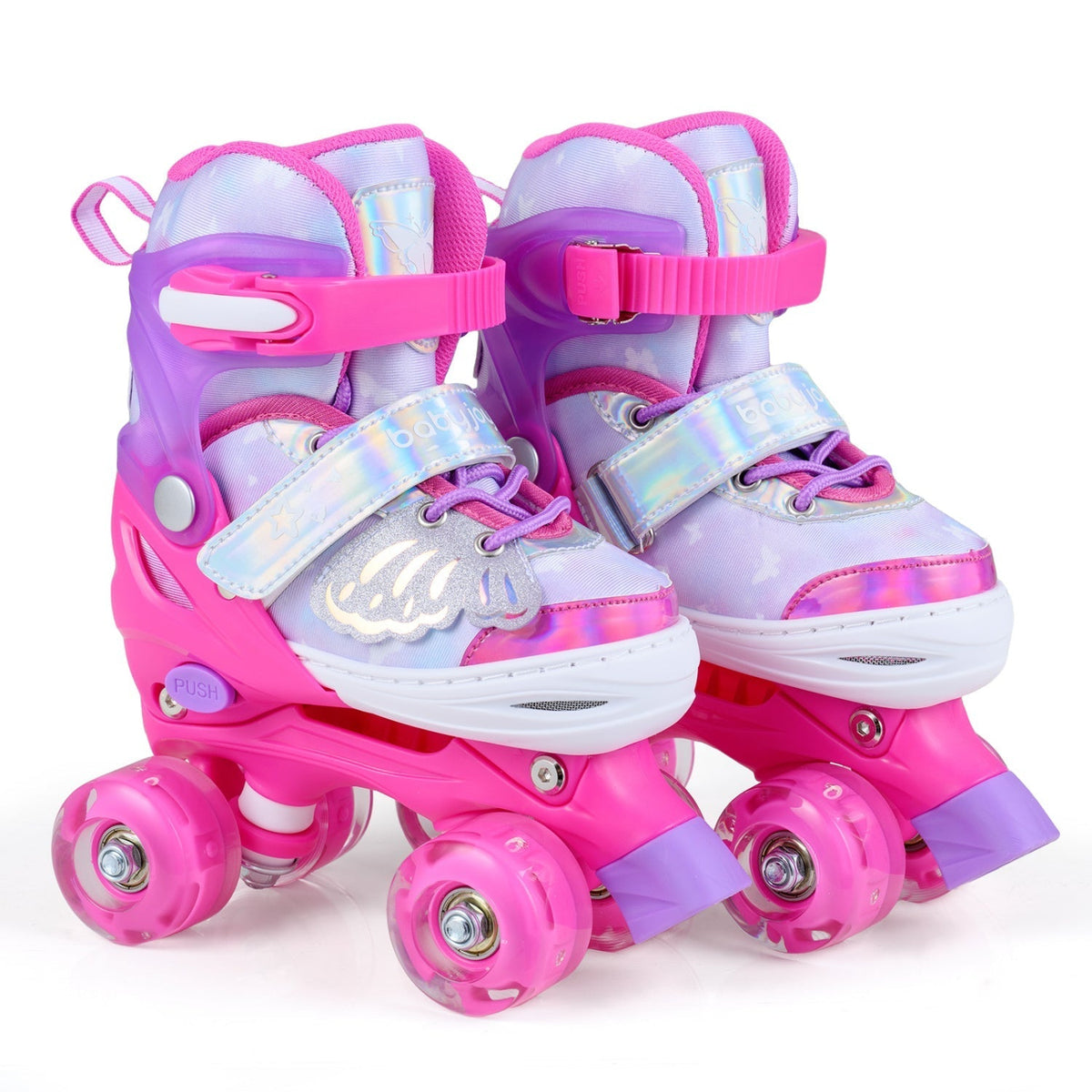 Kids Roller Skates for Toddlers Ages 5-7 with 4 Light-up WheelsTorqelo.com