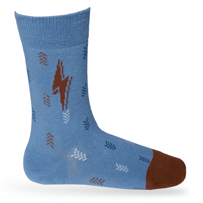 Kid's Socks - Brown LighteningTorqelo.com