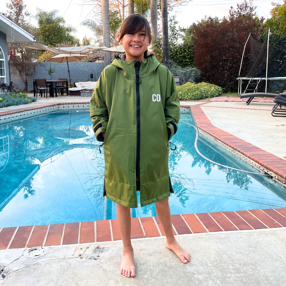 Kids Swim Parka Ages 4-8 by COR Surf
