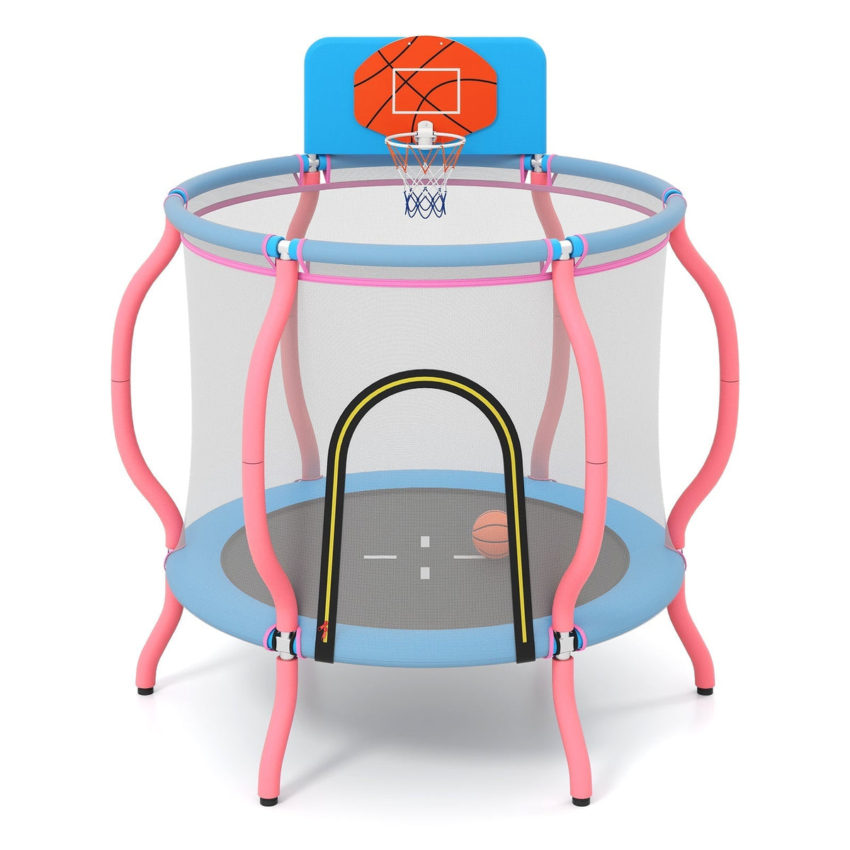 Kids Trampoline Indoor & Outdoor Pumpkin Trampoline-PinkTorqelo.com