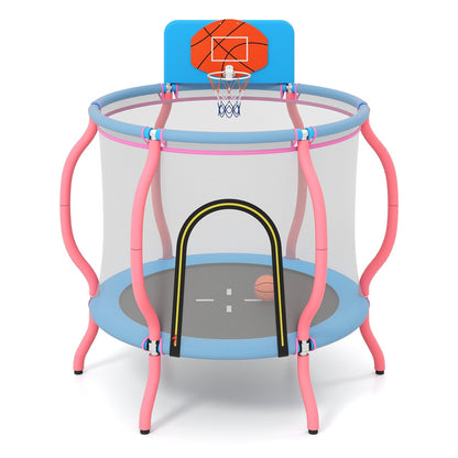 Kids Trampoline Indoor & Outdoor Pumpkin Trampoline-PinkTorqelo.com