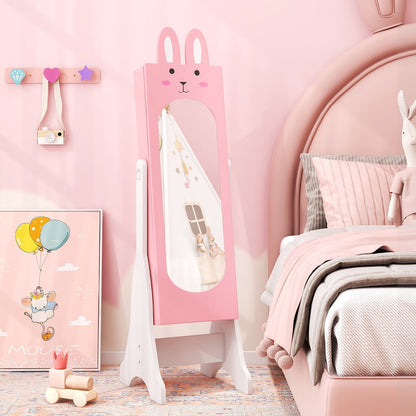 Kids Vanity Table Set with Mirror, Chair & Storage - WhiteKids Vanity SetTorqelo.com