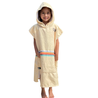 Retro Sand Changing Towel Poncho - Kids (Small) by COR Surf
