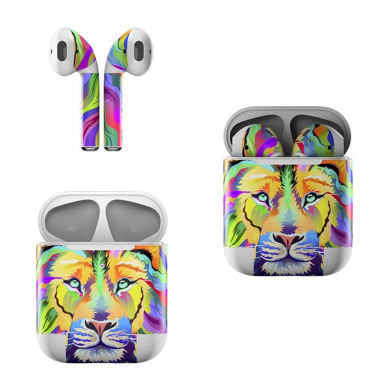 King of Technicolor - Apple AirPods SkinAudio SkinsTorqelo.com