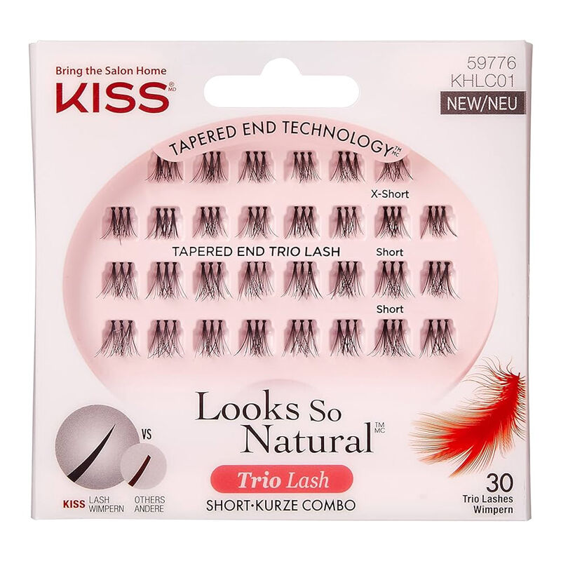 Kiss Looks So Natural Trio Lash Classy 30-Pack by Beauty Care Bag