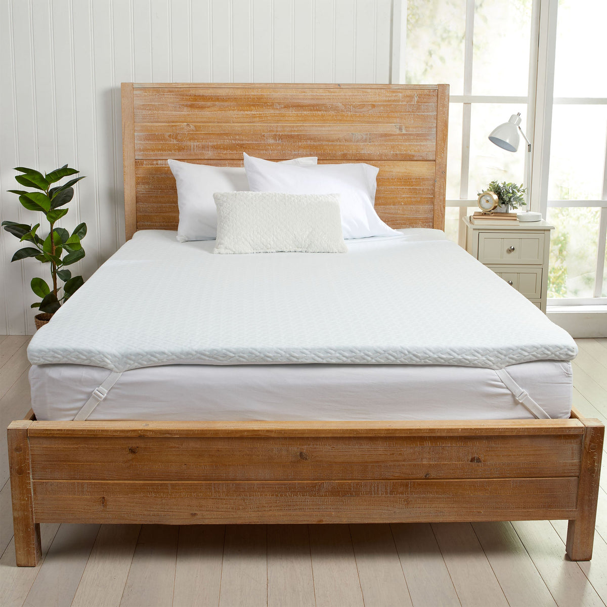 Great Bay Home 2 inch gel memory foam mattress topper