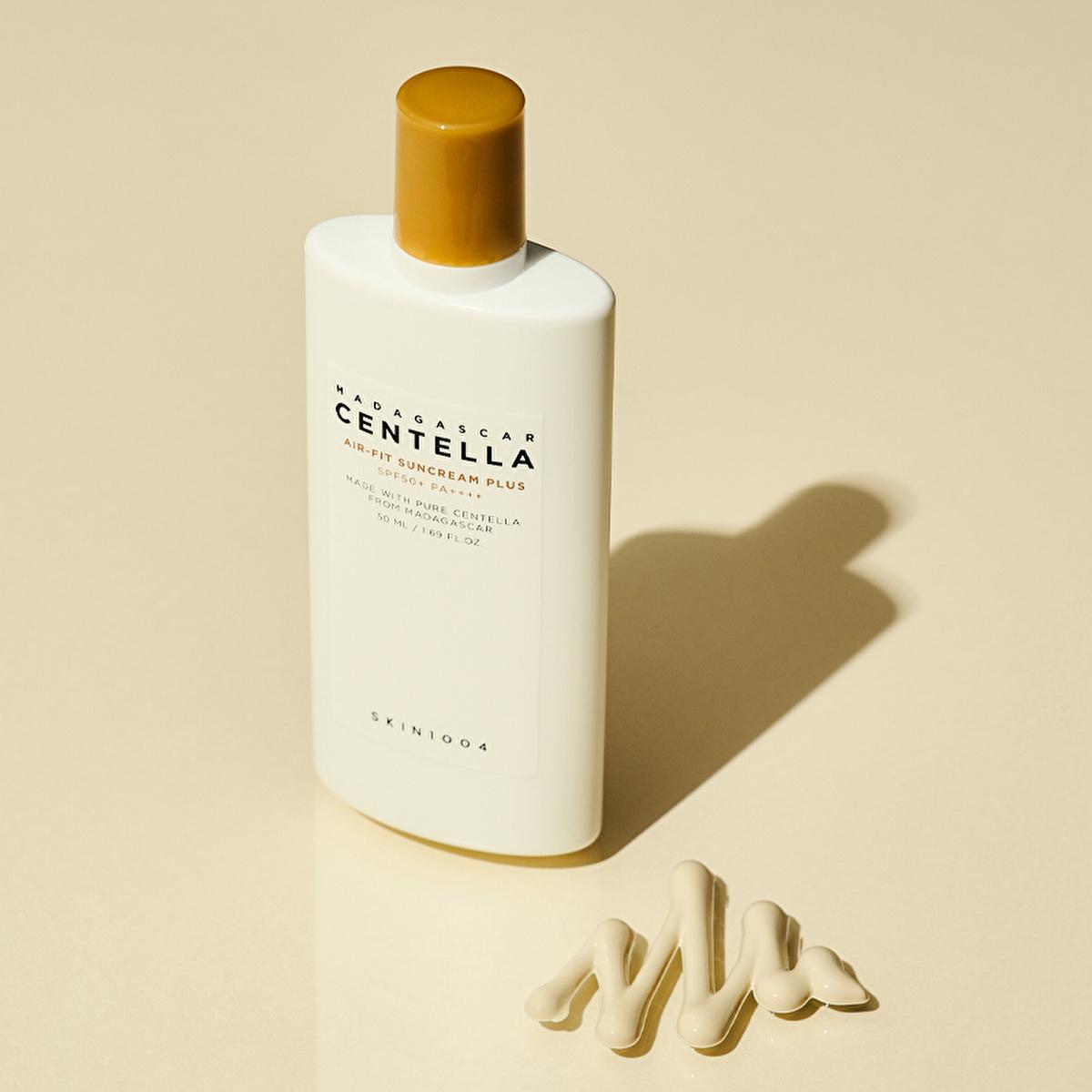 Skin1004 Madagascar Centella SPF 50+ PA++++ Air-Fit Sunscreen | Sensitive Skin UVA/UVB Protection, Non-Greasy, Brightening & Soothing by Beauty Care Bag