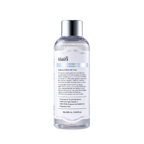 KLAIRS Freshly Juiced Vitamin Essence Toner 180ml by Seoulia
