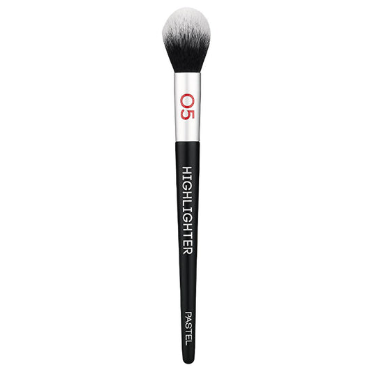 Pastel Profashion Highlighter Brush: Achieve Radiant Glow with Cruelty-Free, Vegan Makeup Applicator by Beauty Care Bag