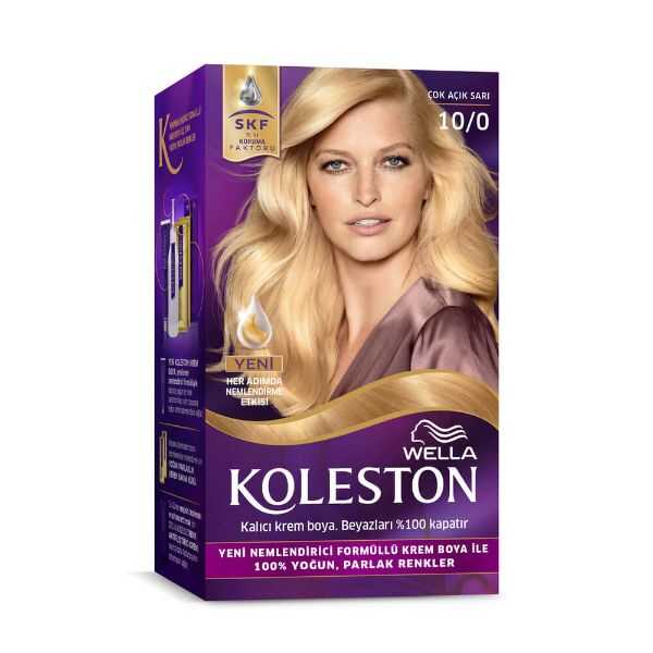 Koleston Kit Hair Dye 10/0 Very Light Blonde by Beauty Care Bag