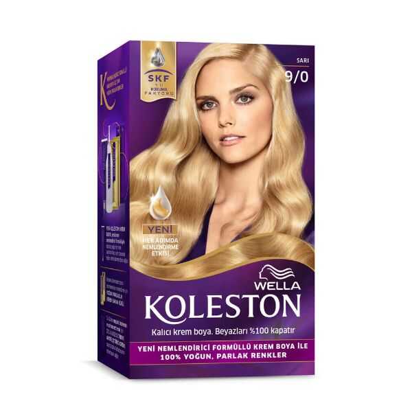 Koleston Permanent Hair Color Kit 9/0 Light Blonde by Beauty Care Bag