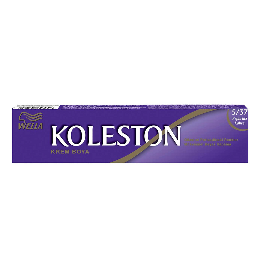 Koleston Tube Hair Color in Provocative Brown 537 - 1 Count by Beauty Care Bag