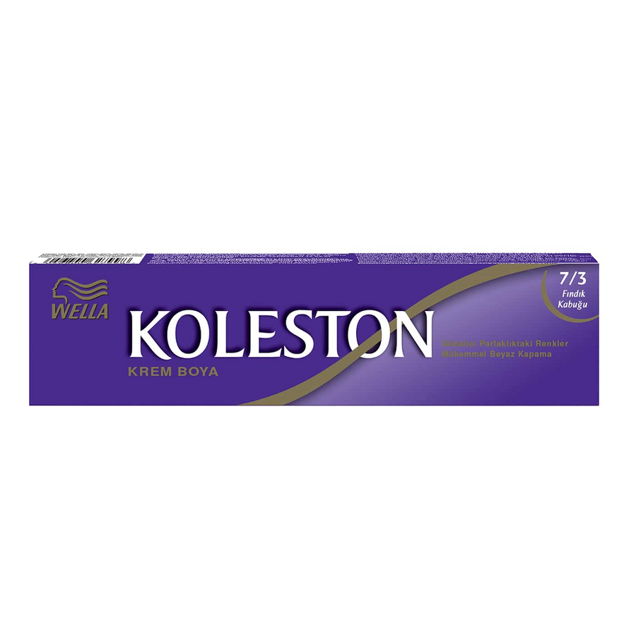 Koleston Permanent Tube Hair Color 73 Hazelnut Shell 1 Count by Beauty Care Bag