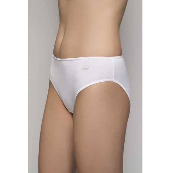 Kom Basic White Slip Briefs Soft Daily Underwear 2-Pack by Beauty Care Bag