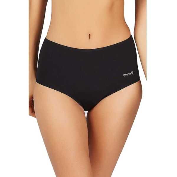 Kom Basic Slip 2-Pack Black Classic Briefs by Beauty Care Bag