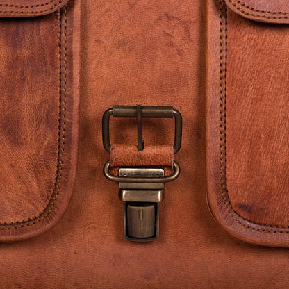The Cambridge Briefcase by Classy Leather Bags