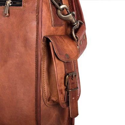 The Cambridge Briefcase by Classy Leather Bags