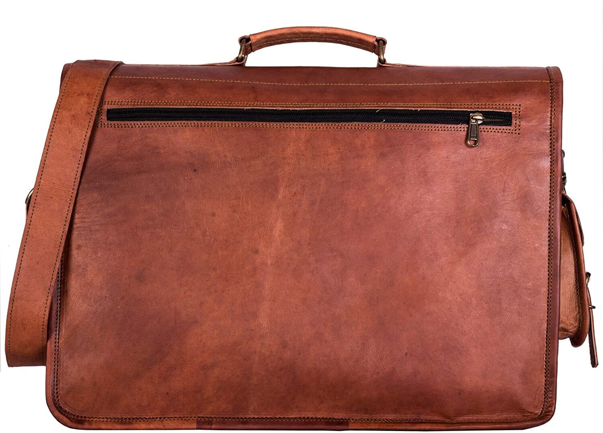 The Cambridge Briefcase by Classy Leather Bags