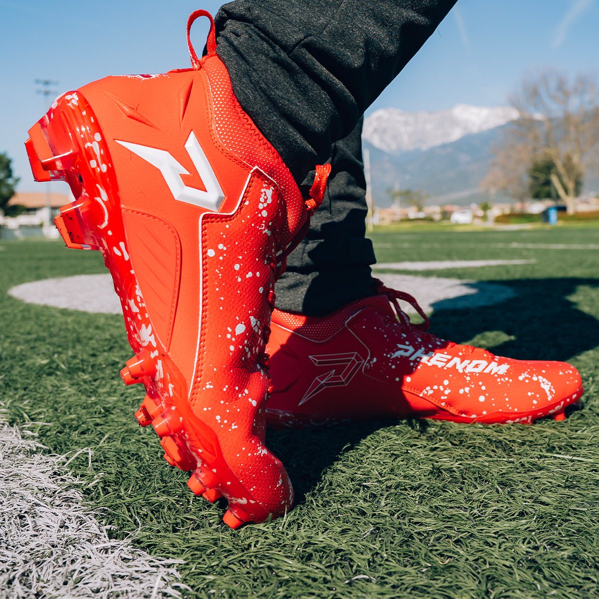 Kool-Aid 'Cherry' Cleats — Quantum Speed by Phenom EliteCleatsTorqelo.com
