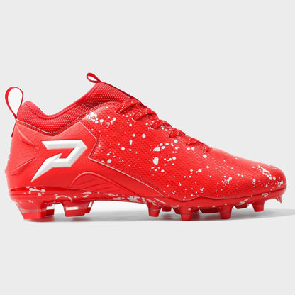 Kool-Aid 'Cherry' Cleats — Quantum Speed by Phenom EliteCleatsTorqelo.com