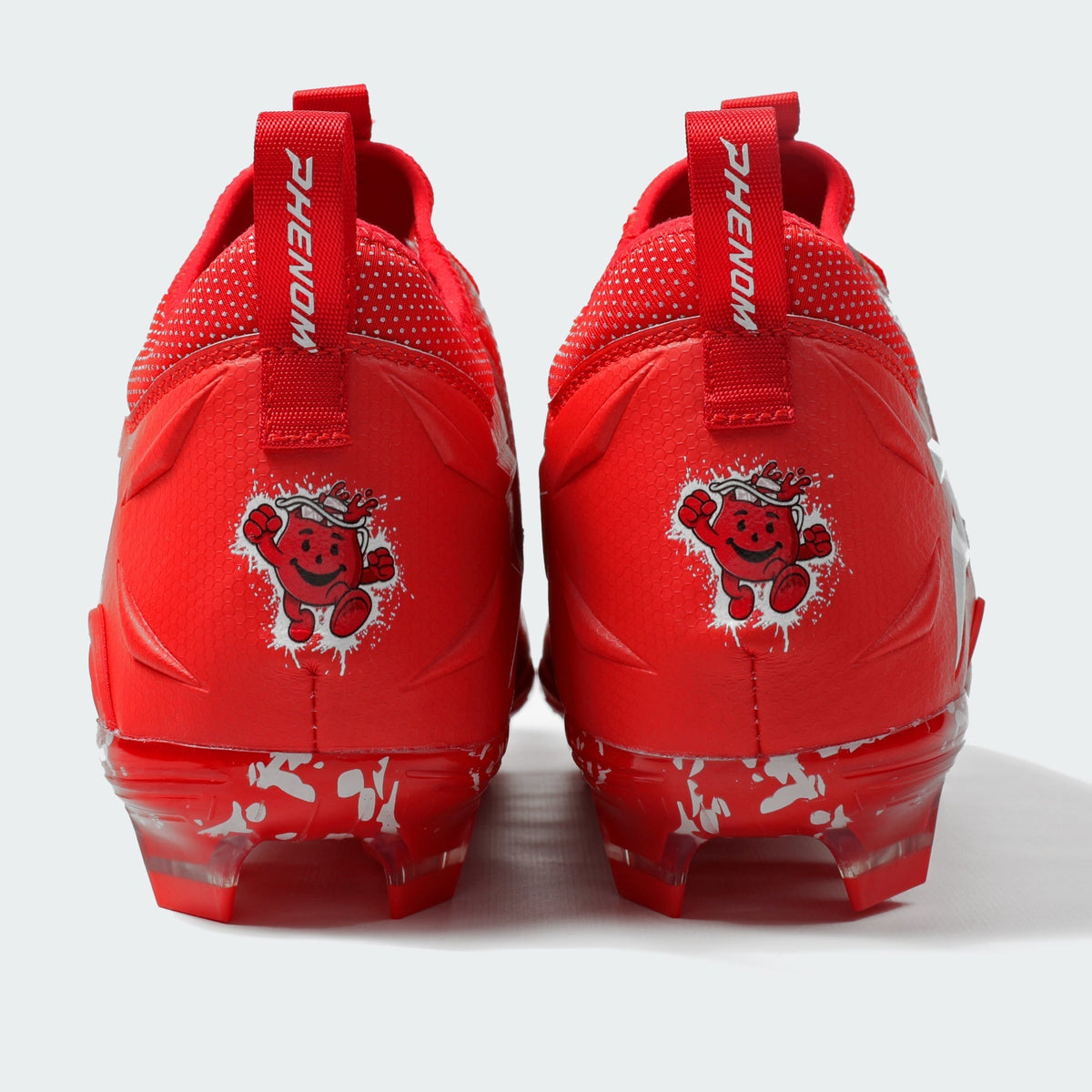 Kool-Aid 'Cherry' Cleats — Quantum Speed by Phenom EliteCleatsTorqelo.com