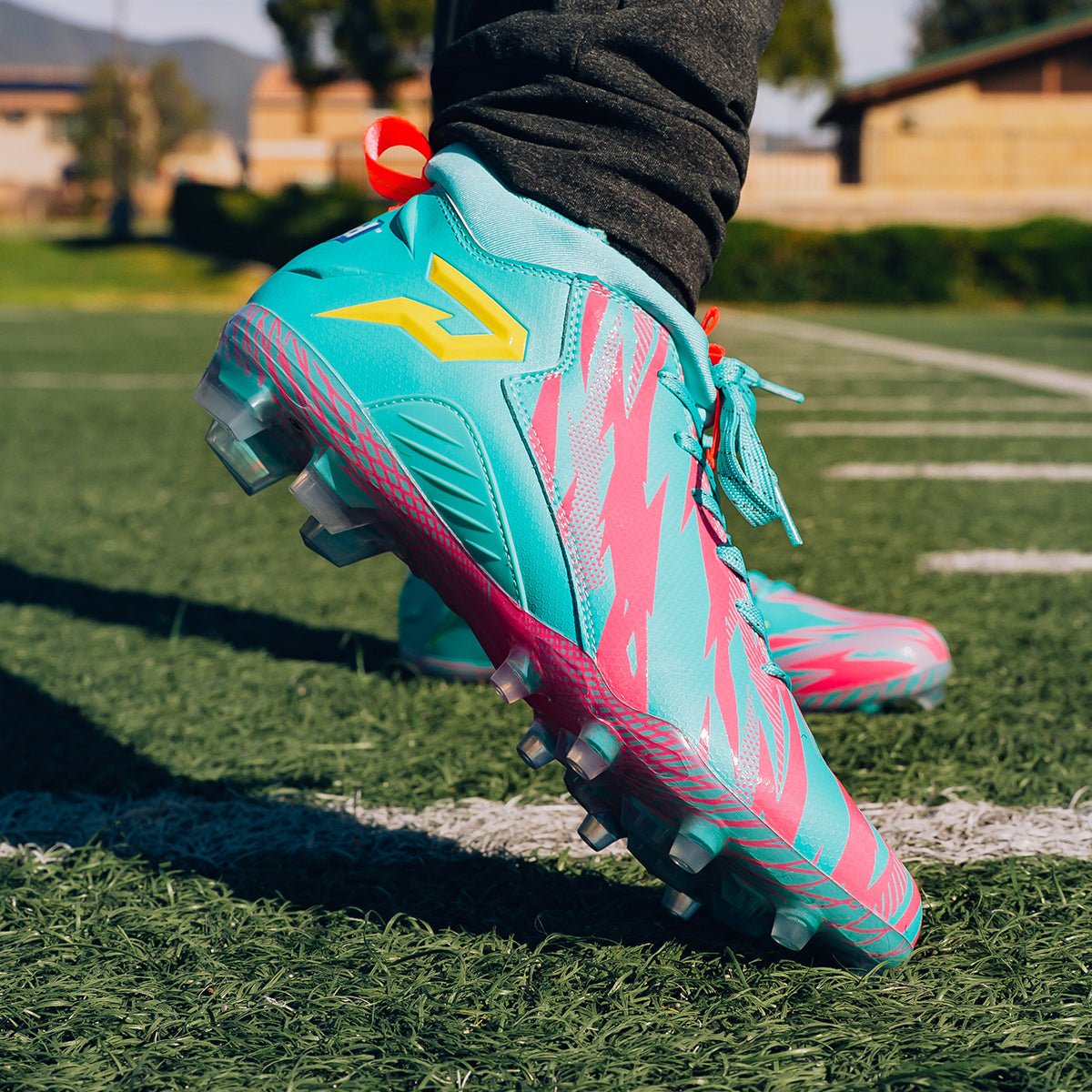 Kool-Aid 'Sharkleberry Fin' Cleats — Quantum Speed by Phenom EliteCleatsTorqelo.com