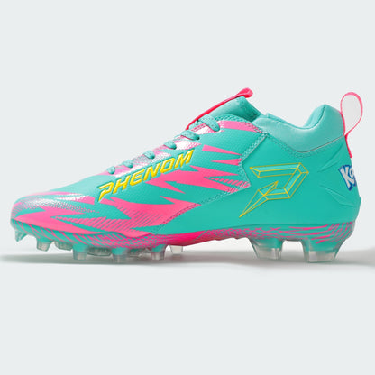 Kool-Aid 'Sharkleberry Fin' Cleats — Quantum Speed by Phenom EliteCleatsTorqelo.com
