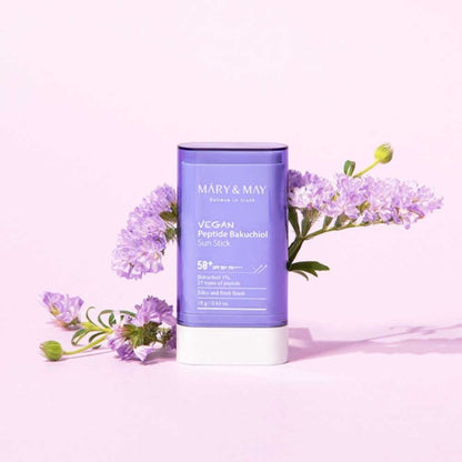 Mary & May Vegan Peptide Bakuchiol Sun Stick by AsiaBeautyMall