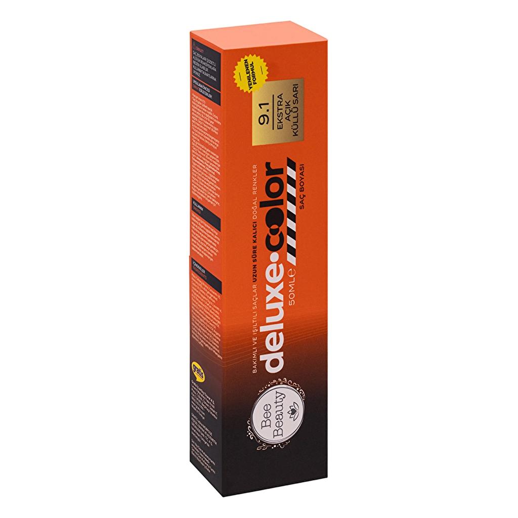 Bee Beauty Hair Color Cream 9.1 Ash Blonde for Cool Tones 50 ml by Beauty Care Bag