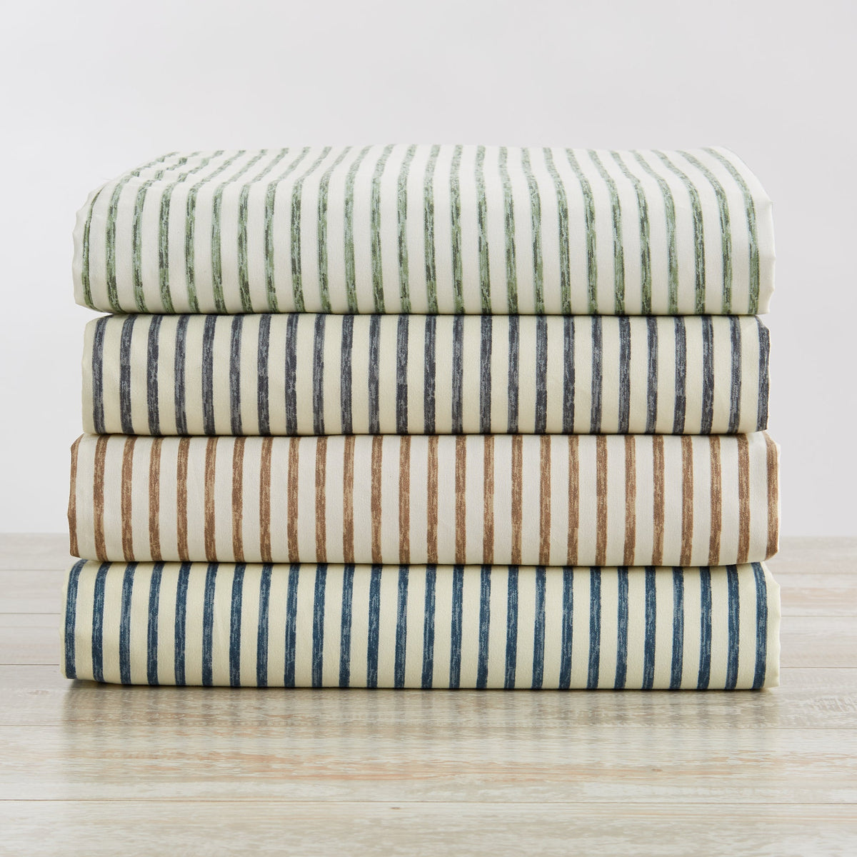 Striped Sheet Set - Evette Collection by Great Bay Home