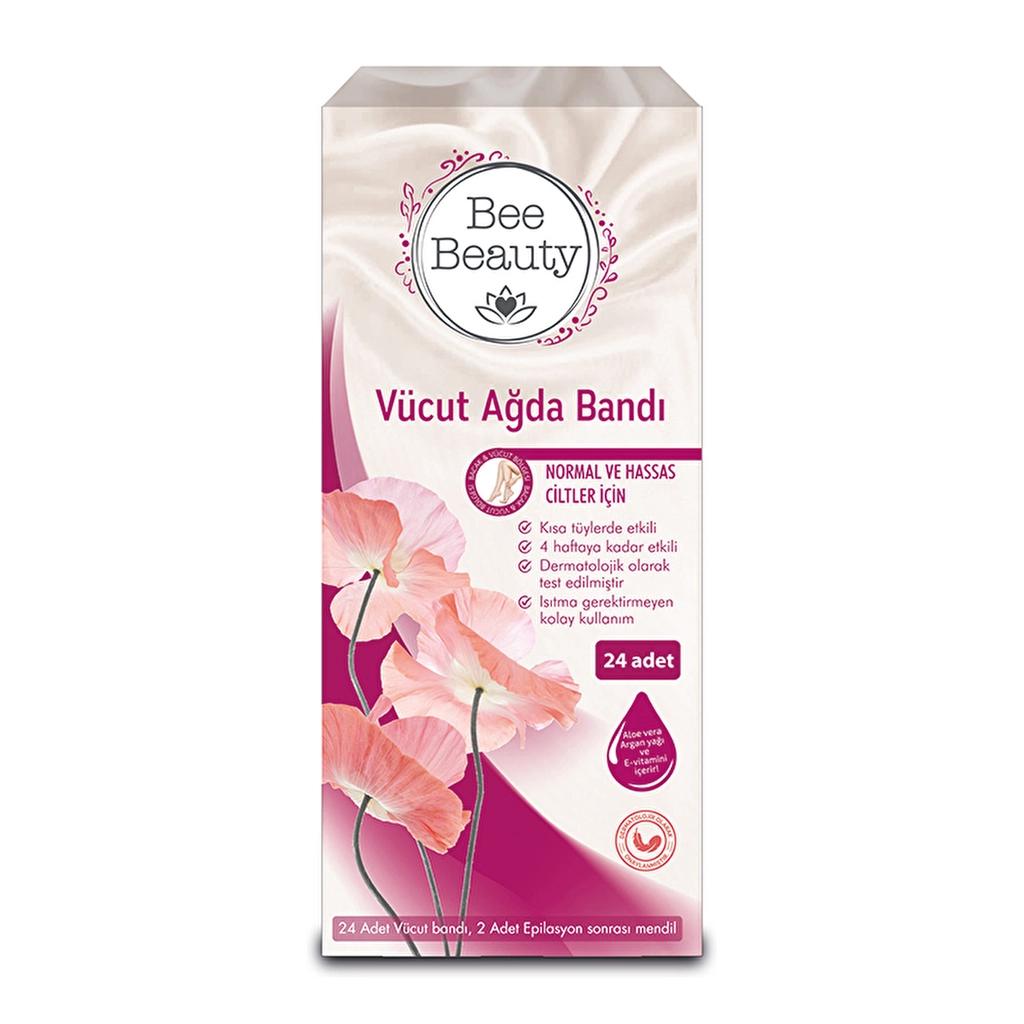 Bee Beauty Body Wax Strips for Smooth Skin 24-Count by Beauty Care Bag
