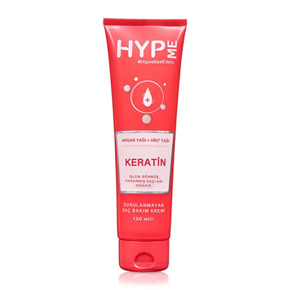 Hyp Me Restorative Leave-In Hair Cream for Damaged Hair 150 ml by Beauty Care Bag