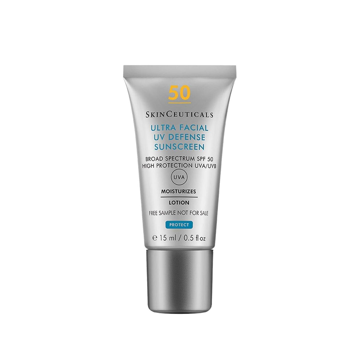 Skinceuticals Ultra Facial UV Defense SPF50+ Sunscreen - 15ml, High Protection Facial Skincare by Beauty Care Bag