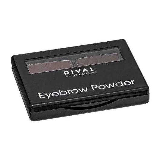 Rival de Loop eyebrow powder kit with brush and tweezers