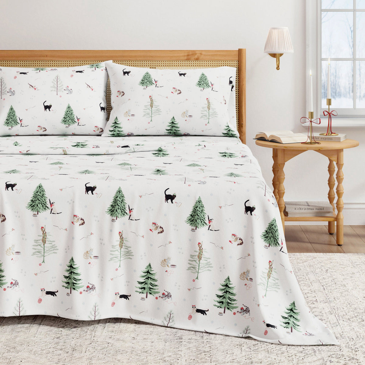100% Turkish Cotton Flannel Sheet Sets - Boulder Collection by Great Bay Home