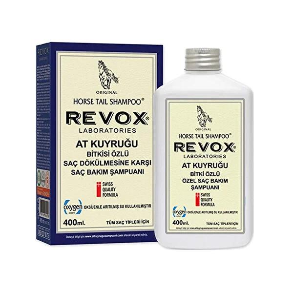 Revox Horse Tail Extract Shampoo: Natural Hair Loss Treatment & Hair Growth - Plant Based Keratin Balancing, Damage Protection, 12.17 fl oz by Beauty Care Bag