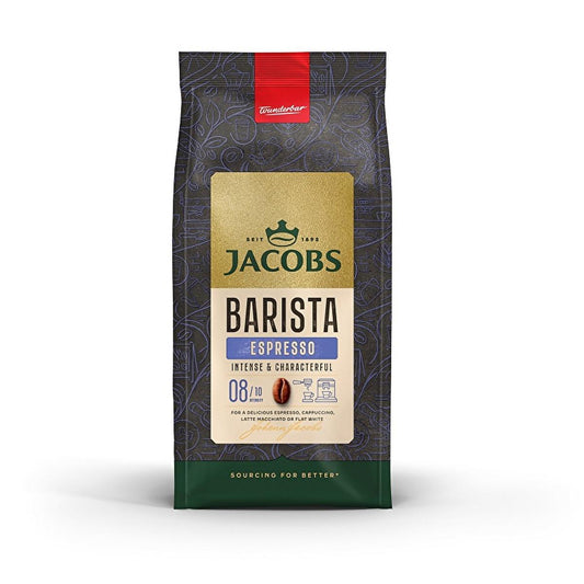 Jacobs 100% Arabica espresso coffee beans, 1000g