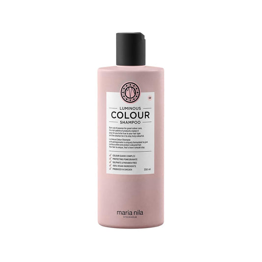 Maria Nila Luminous Color Sulfate-Free Shampoo for Colored Hair - 350ml, Gentle Color Protection by Beauty Care Bag
