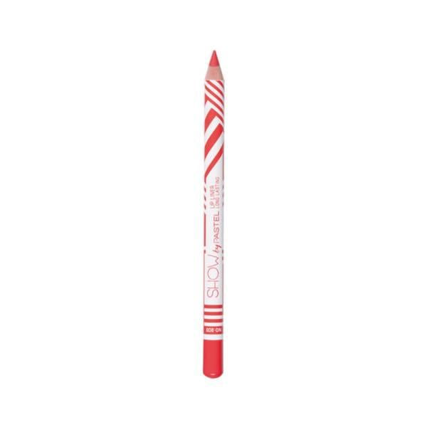 Pastel Show: Vibrant & Long-Lasting Lip Liner - Define, Enhance, and Prevent Smudging with Pastel Lip Liner 203 by Beauty Care Bag
