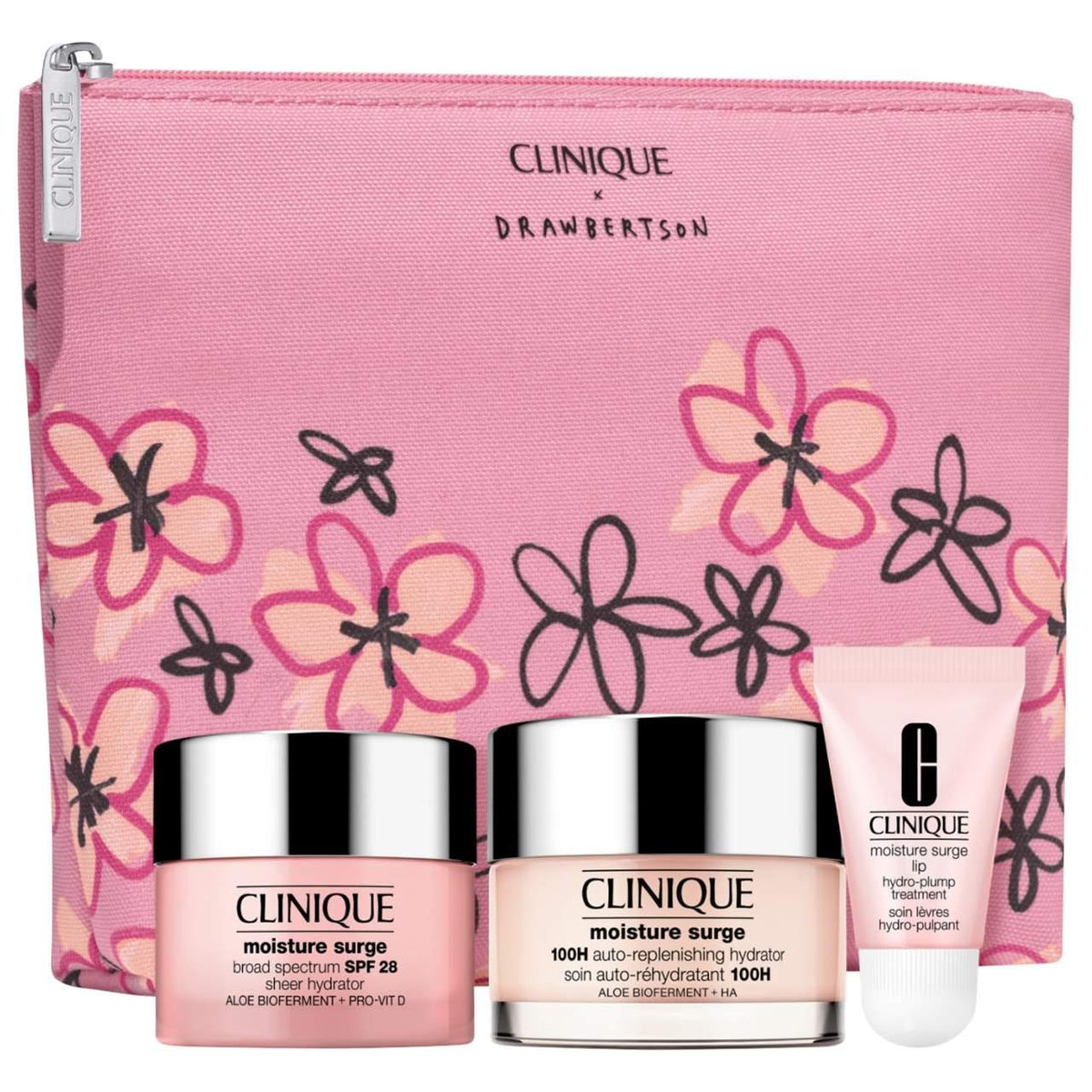 Clinique Moisture Surge and lip treatment gift set