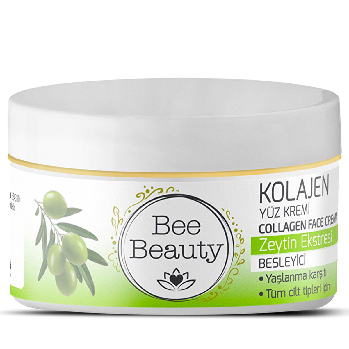 Bee Beauty anti-aging face cream with collagen and olive extract
