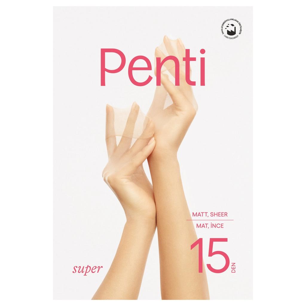 Penti Super Sheer Tights in Black 3-Pack by Beauty Care Bag
