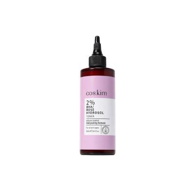 Coskim 2% BHA Rose Hydrosol Toner: Tighten Pores, Remove Blackheads & Vegan Formula for Acne-Prone Skin by Beauty Care Bag
