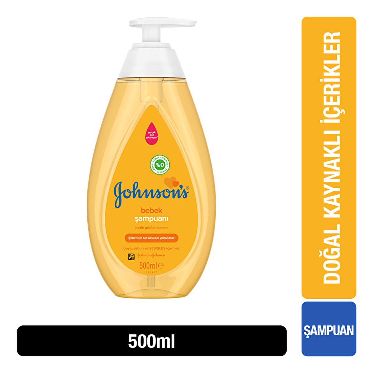 Johnson's Baby: Gentle Tear-Free Hypoallergenic Shampoo for Sensitive Skin, 16.9 fl oz by Beauty Care Bag