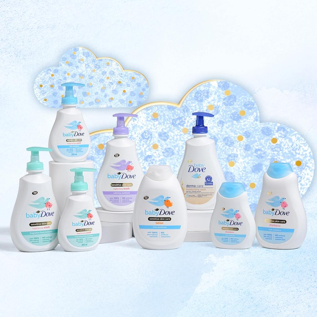 Baby Dove Sensitive Skin Hair and Body Wash 400 ml by Beauty Care Bag