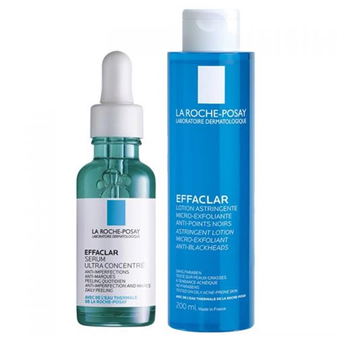 La Roche-Posay Effaclar Clarifying Skin Routine Set by Beauty Care Bag