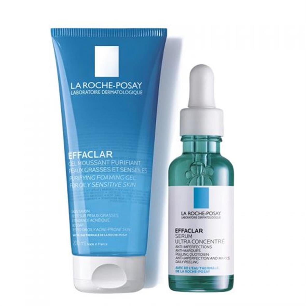 La Roche-Posay Effaclar Smooth Skin Set 3 for Oily Skin by Beauty Care Bag