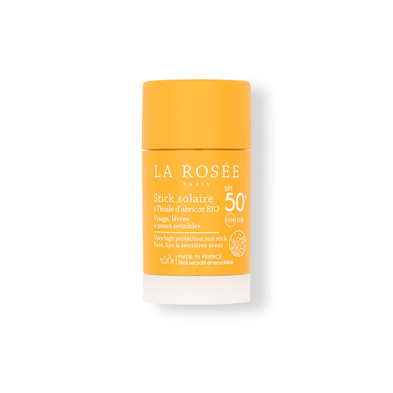 La Rosee Paris Organic Apricot Oil SPF 50+ Sunscreen Stick 18 ml by Beauty Care Bag